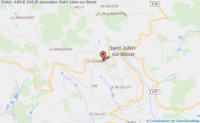 plan association JubilÉ Assjb Saint-Julien-sur-Bibost