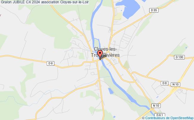 plan association JubilÉ Cx 2024 Cloyes-les-Trois-Rivières