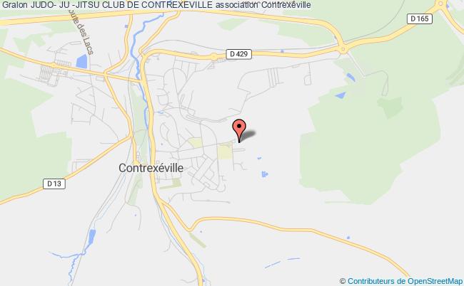 plan association Judo- Ju -jitsu Club De Contrexeville Contrexéville