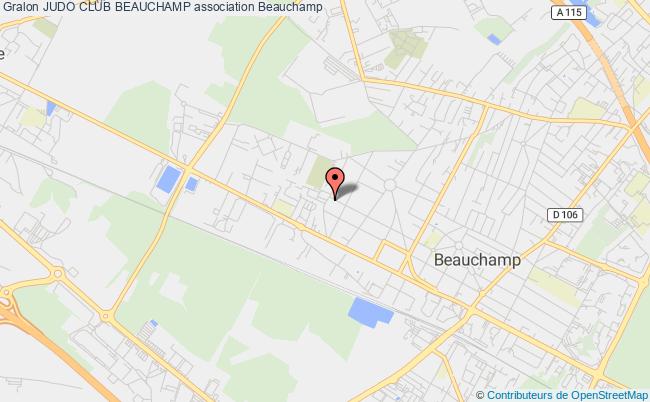 plan association Judo Club Beauchamp Beauchamp