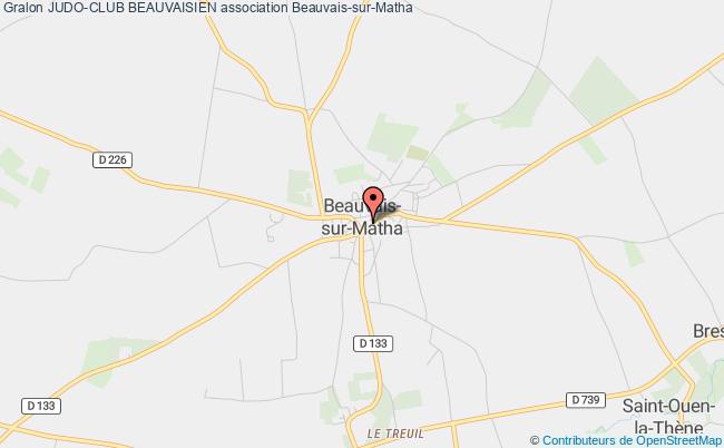 plan association Judo-club Beauvaisien Beauvais-sur-Matha