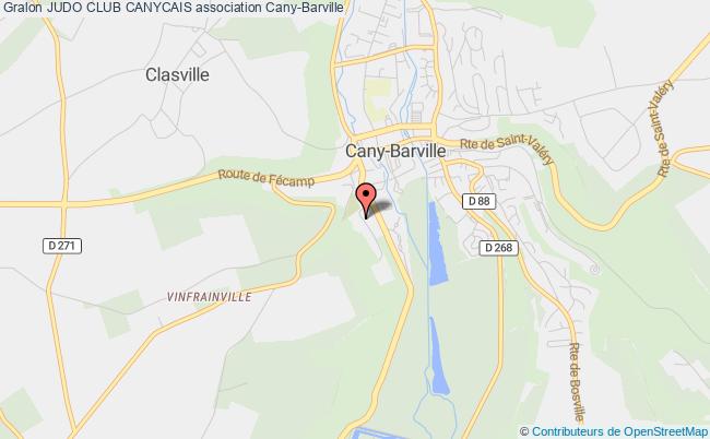 plan association Judo Club Canycais Cany-Barville