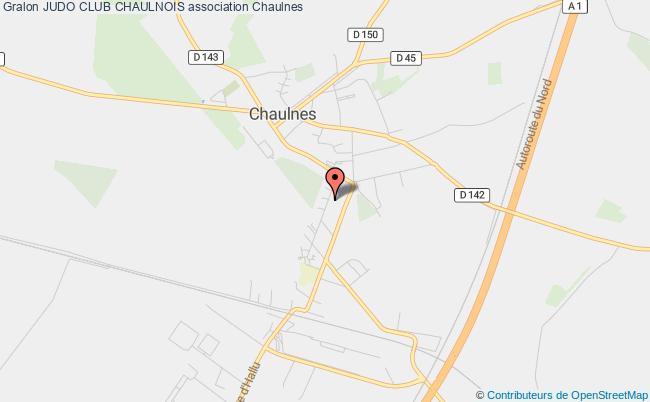 plan association Judo Club Chaulnois Chaulnes