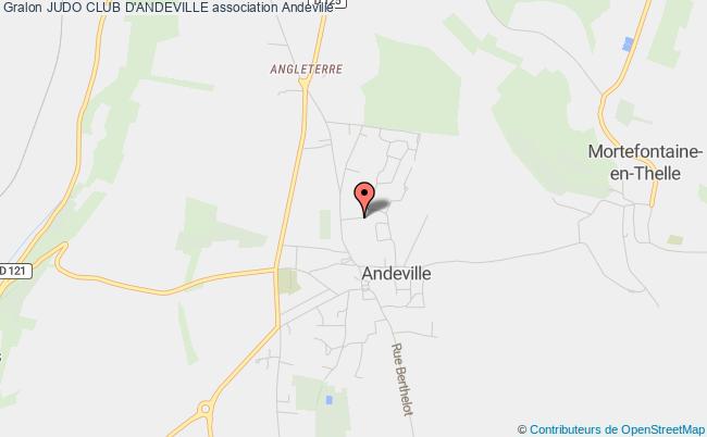 plan association Judo Club D'andeville Andeville