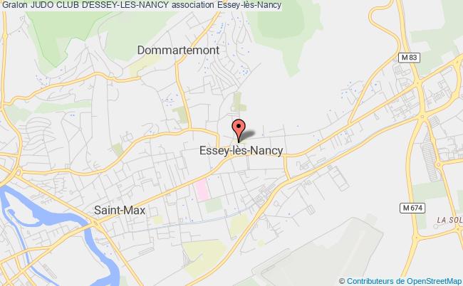 plan association Judo Club D'essey-les-nancy Essey-lès-Nancy