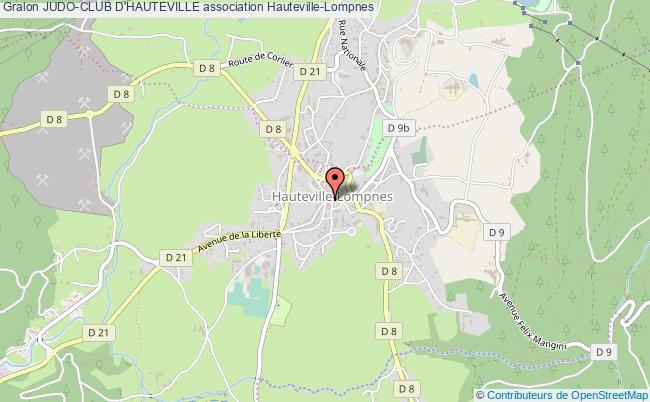 plan association Judo-club D'hauteville Hauteville-Lompnes