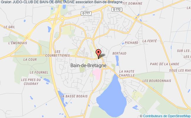 plan association Judo-club De Bain-de-bretagne Bain-de-Bretagne