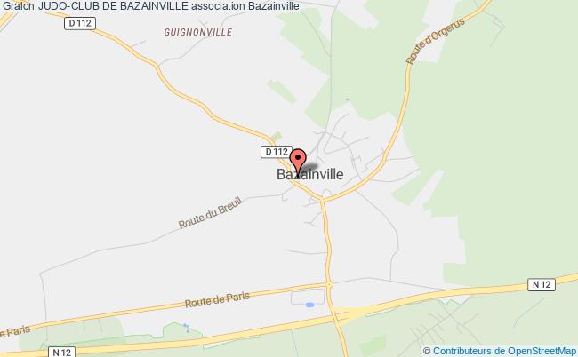 plan association Judo-club De Bazainville Bazainville