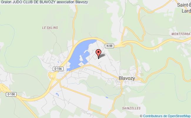 plan association Judo Club De Blavozy Blavozy