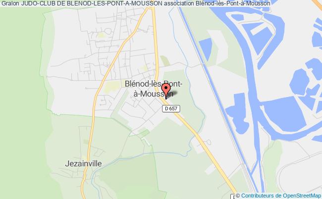 plan association Judo-club De Blenod-les-pont-a-mousson Blénod-lès-Pont-à-Mousson