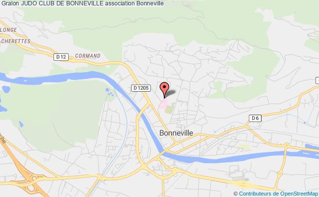 plan association Judo Club De Bonneville Bonneville