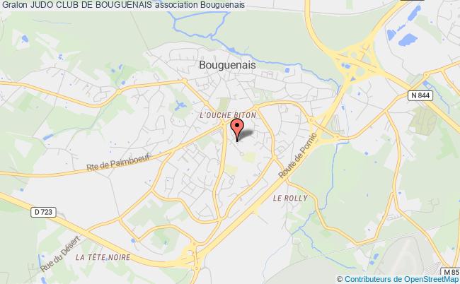 plan association Judo Club De Bouguenais Bouguenais