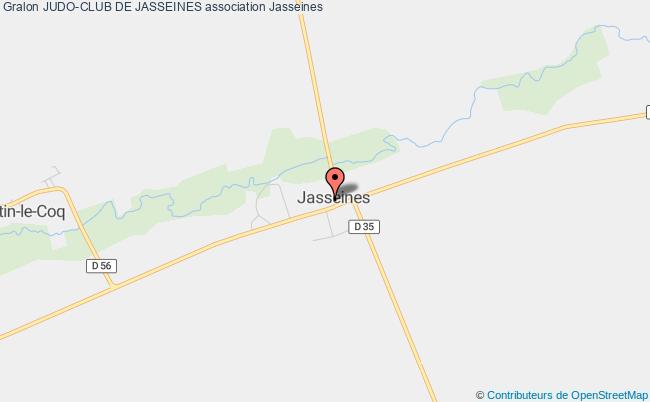 plan association Judo-club De Jasseines Jasseines