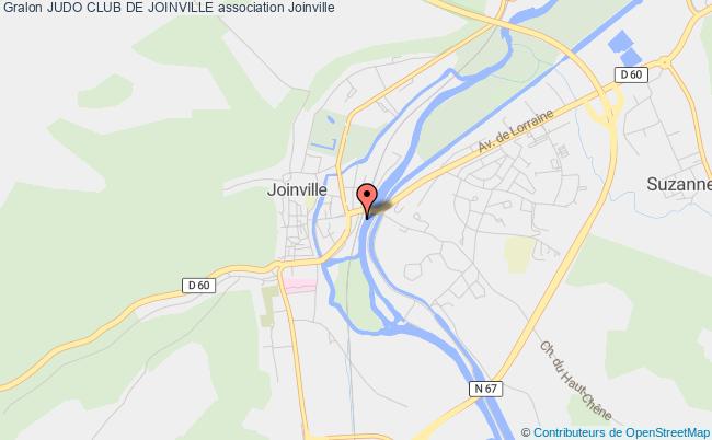 plan association Judo Club De Joinville Joinville