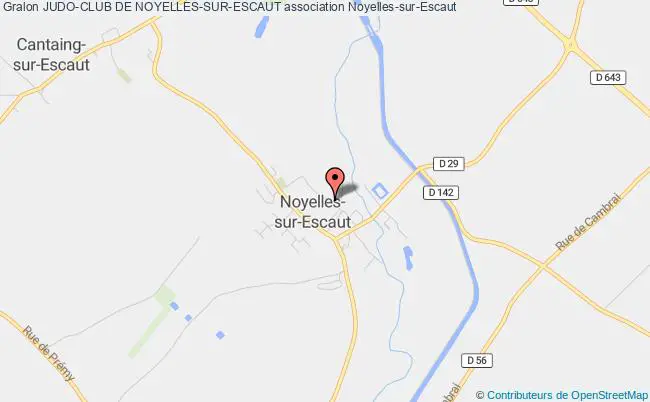 plan association Judo-club De Noyelles-sur-escaut Noyelles-sur-Escaut
