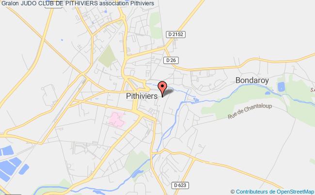 plan association Judo Club De Pithiviers Pithiviers