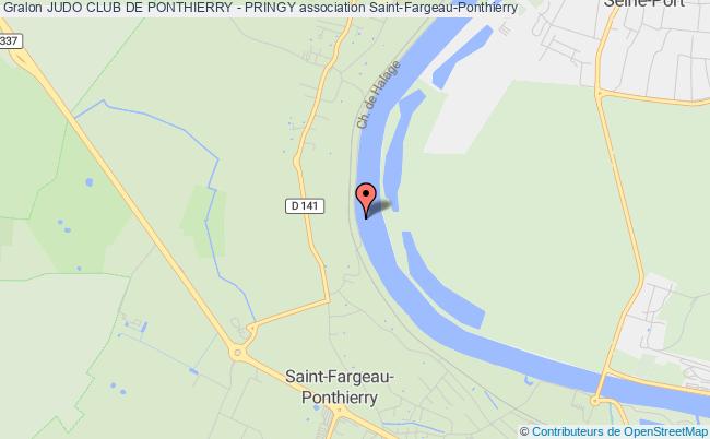 plan association Judo Club De Ponthierry - Pringy Saint-Fargeau-Ponthierry