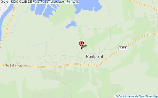 plan association Judo Club De Pontpoint Pontpoint