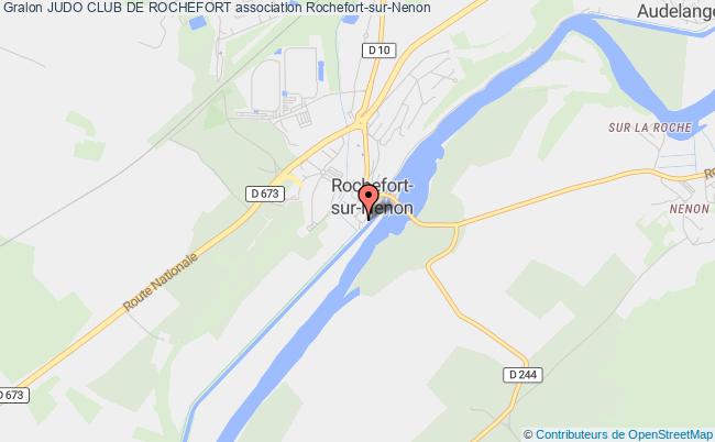 plan association Judo Club De Rochefort Rochefort-sur-Nenon