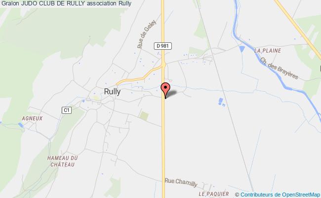plan association Judo Club De Rully Rully