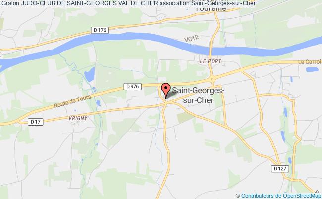 plan association Judo-club De Saint-georges Val De Cher Saint-Georges-sur-Cher