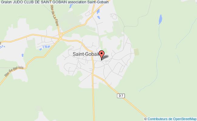 plan association Judo Club De Saint Gobain Saint-Gobain
