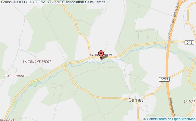plan association Judo-club De Saint James Saint-James