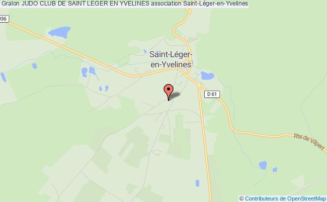 plan association Judo Club De Saint Leger En Yvelines Saint-Léger-en-Yvelines