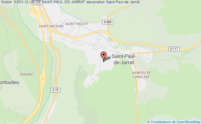 plan association Judo-club De Saint-paul-de-jarrat Saint-Paul-de-Jarrat