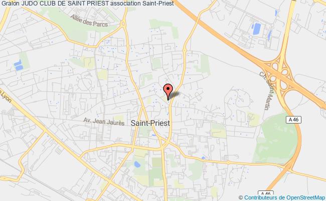 plan association Judo Club De Saint Priest Saint-Priest