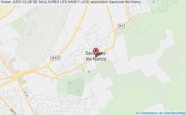 plan association Judo Club De Saulxures Les Nancy (jcs) Saulxures-lès-Nancy