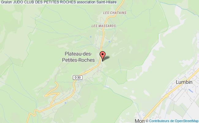 plan association Judo Club Des Petites Roches Saint-Hilaire