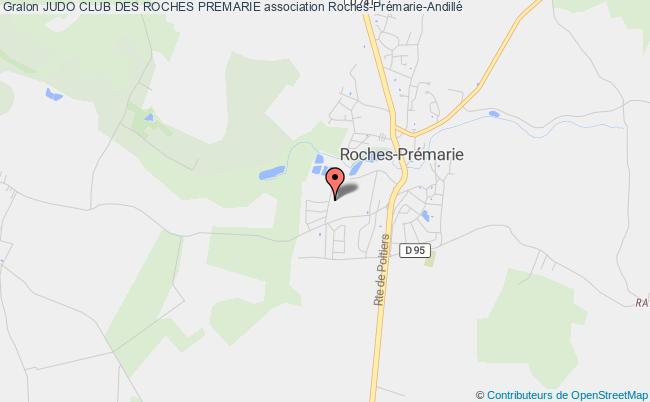 plan association Judo Club Des Roches Premarie Roches-Prémarie-Andillé