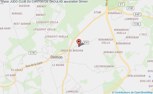 plan association Judo Club Du Canton De Daoulas Dirinon