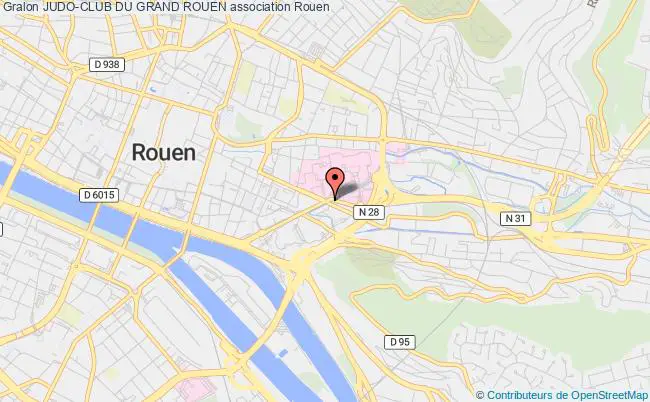 plan association Judo-club Du Grand Rouen Rouen