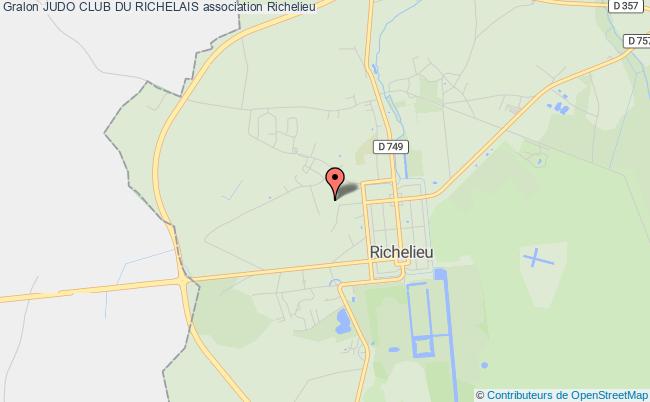 plan association Judo Club Du Richelais Richelieu