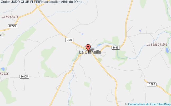 plan association Judo Club Flerien (La Carneille ) Athis-Val de Rouvre