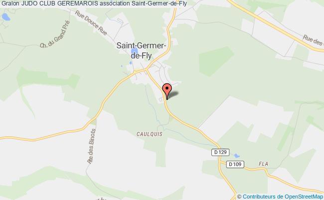 plan association Judo Club Geremarois Saint-Germer-de-Fly