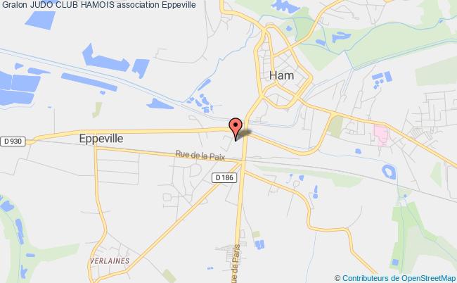 plan association Judo Club Hamois Eppeville