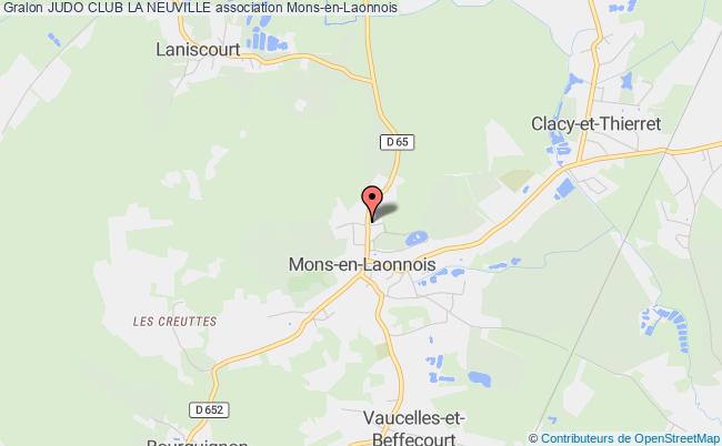 plan association Judo Club La Neuville Mons-en-Laonnois