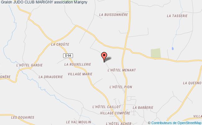 plan association Judo Club Marigny Marigny-Le-Lozon