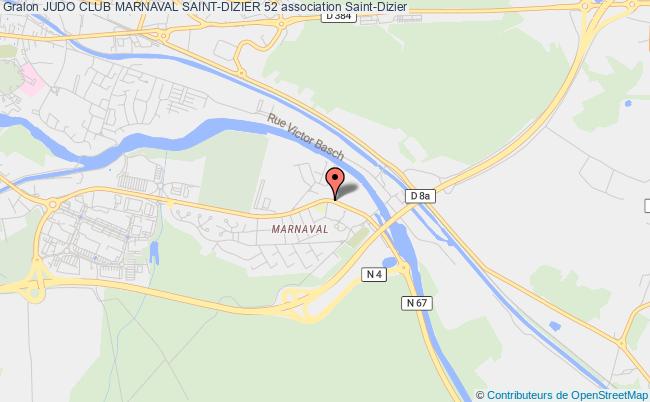 plan association Judo Club Marnaval Saint-dizier 52 Saint-Dizier