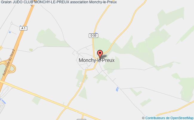 plan association Judo Club Monchy-le-preux Monchy-le-Preux