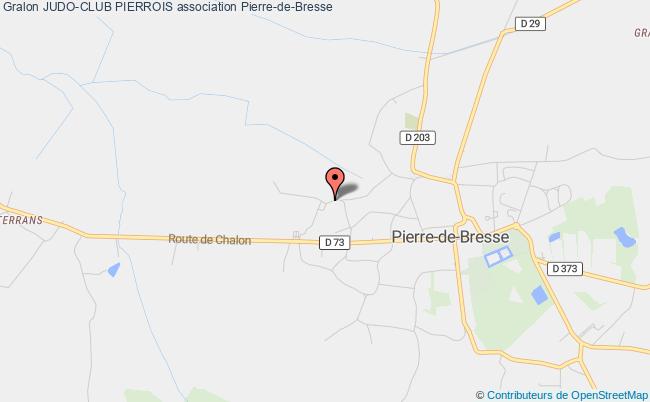 plan association Judo-club Pierrois Pierre-de-Bresse
