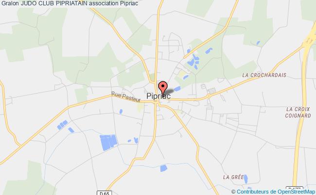 plan association Judo Club Pipriatain Pipriac