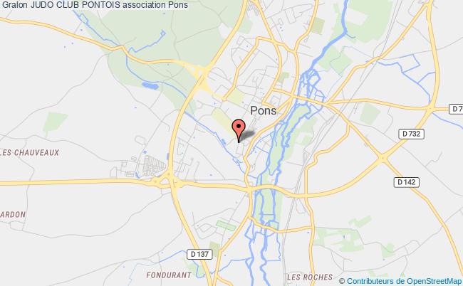 plan association Judo Club Pontois Pons