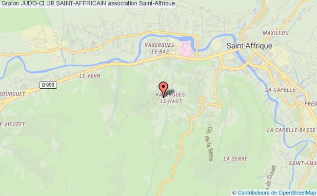 plan association Judo-club Saint-affricain Saint-Affrique