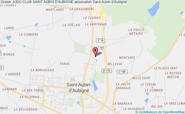 plan association Judo Club Saint Aubin D'aubignÉ Saint-Aubin-d'Aubigné