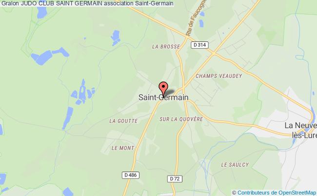 plan association Judo Club Saint Germain Saint-Germain