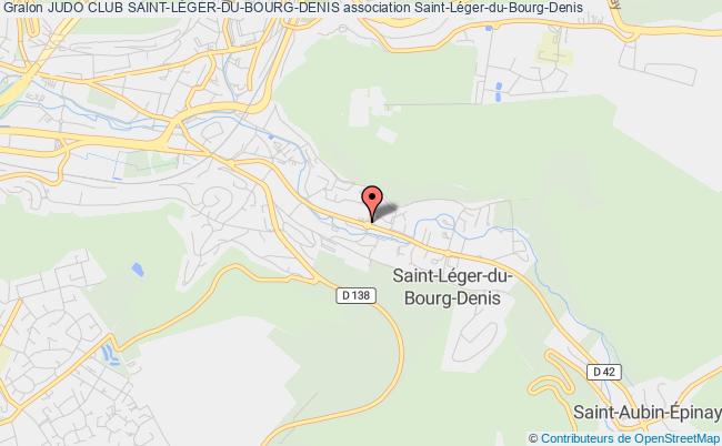 plan association Judo Club Saint-lÉger-du-bourg-denis Saint-Léger-du-Bourg-Denis